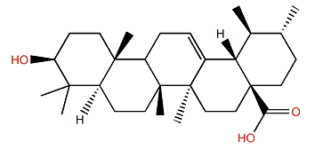 3b-Hydroxy-12-ursen-28-oic acid
